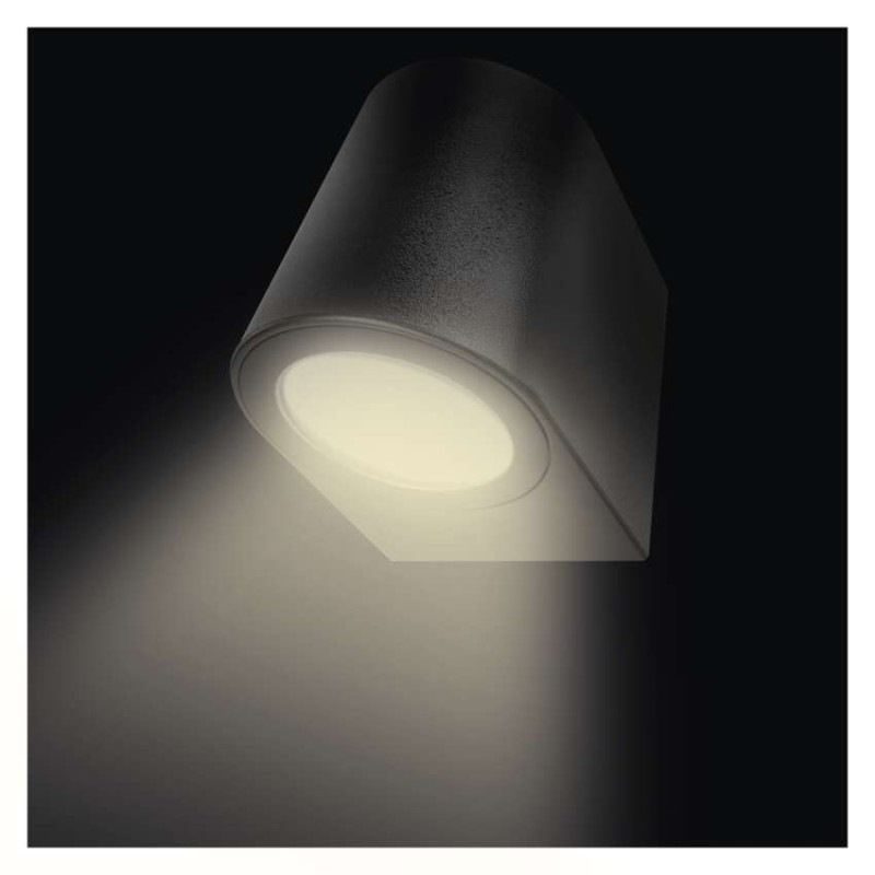 Záhradné nástenné svietidlo OCULUS, 8,8 x 6,7 x 8 cm, 1 x GU10, 35 W