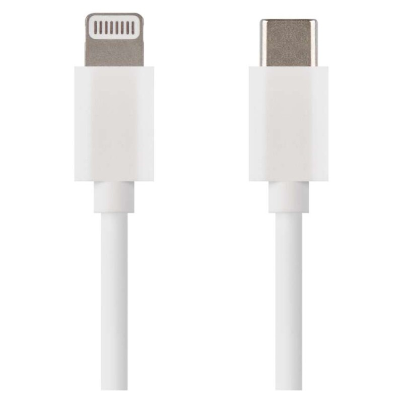 Nabíjací a dátový kábel USB-C 2.0 / Lightning MFi, 1 m, biely