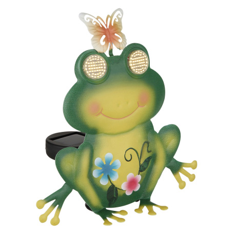 Solárne svietidlo, kov, zelený matný, viacfarebný, plast čierny matný, vypínač, batéria súčasťou bal