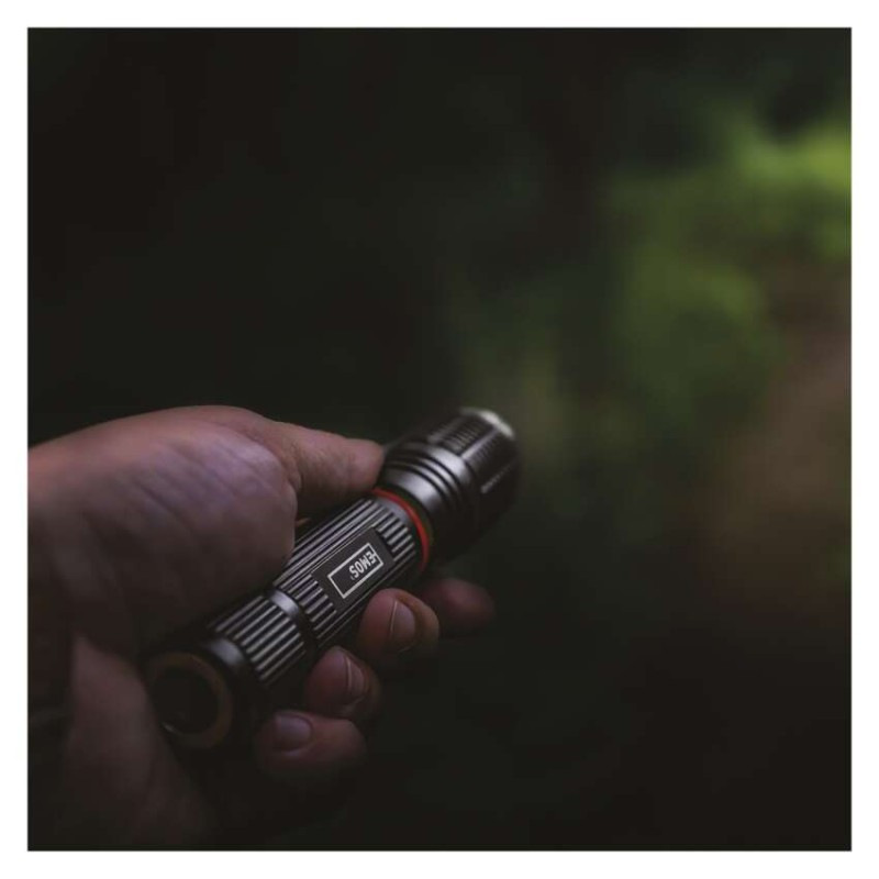 COB LED + LED ručné svietidlo P3111, 230 lm, 3× AAA, fokus