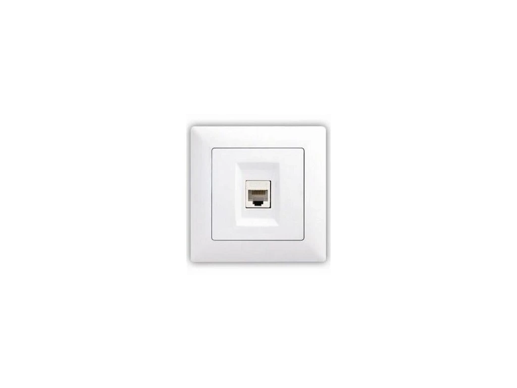 VISAGE 1xRJ45 BIELA