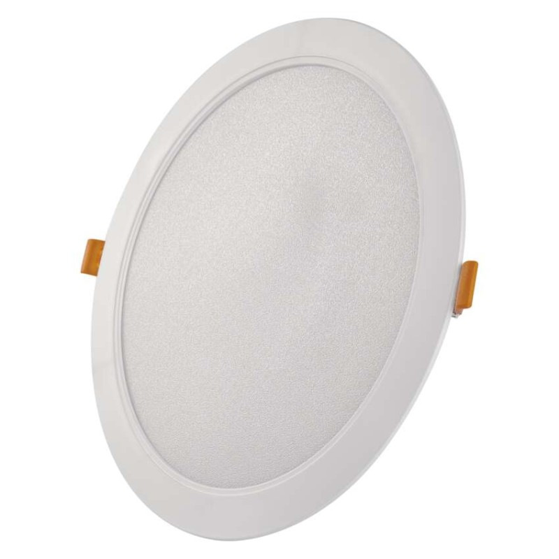 LED vstavané svietidlo RUBIC, okrúhly, biely, 24W, neutrálna biela