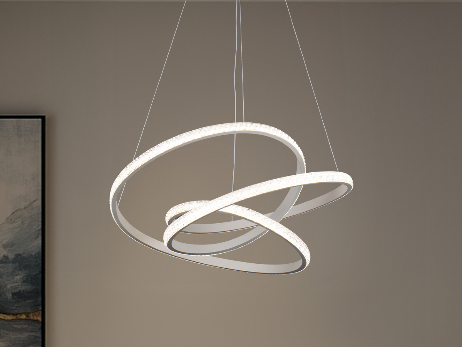 LED závesné svietidlo s diaľkovým ovládačom 90W - TA2307/W