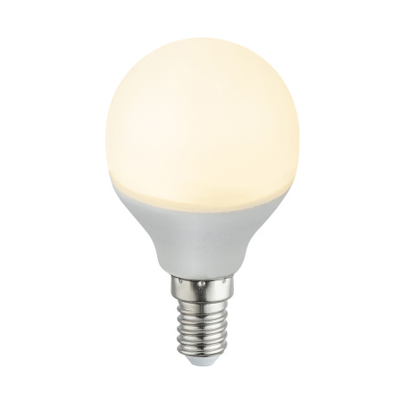 LED žiarovka, keramika, biela, Ø45, V:79, 1xE14 ILLU 4,9W 230V, 470lm, 3000K
