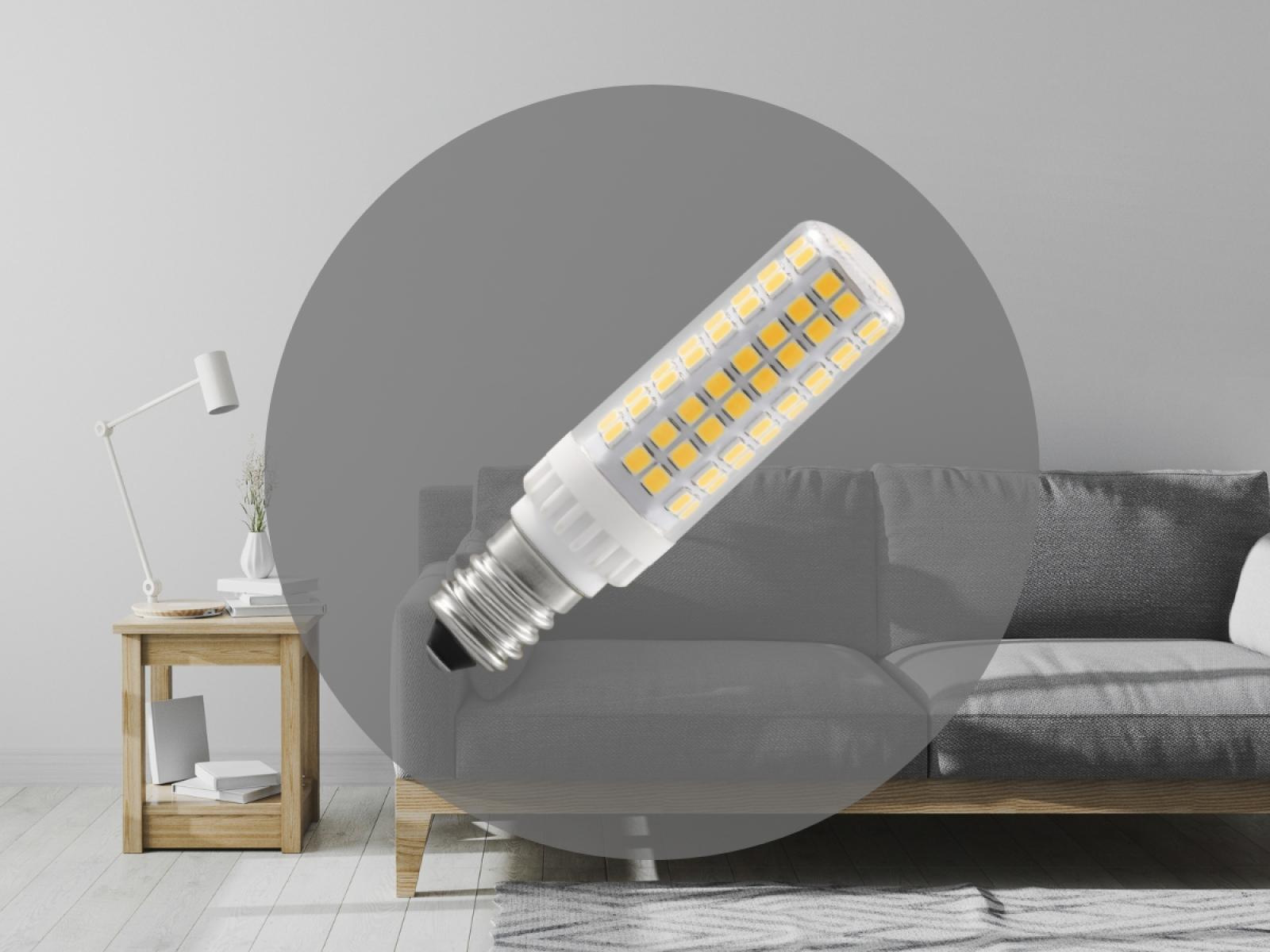 LED žiarovka 6,4W - E14 / SMD / 2800K - ZLS014