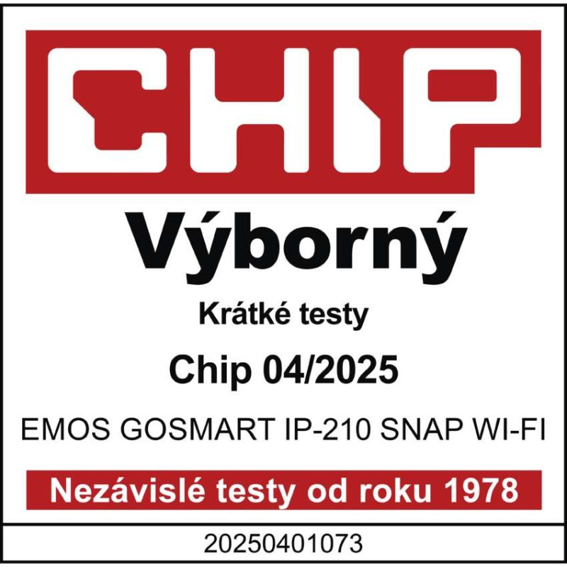 GoSmart Vonkajšia batériová kamera IP-210 SNAP s WiFi
