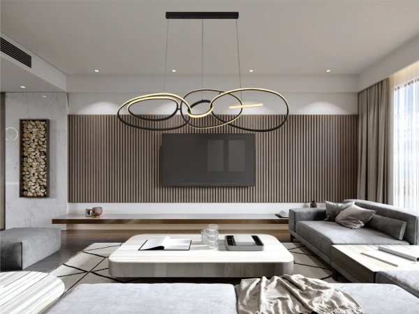 LED závesné svietidlo s diaľkovým ovládačom 150W - J4367/B 6