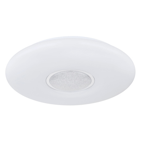 Stropné svietidlo,kov,biela,plast biely,sklenené kryštály,pamäťová funkcia,nočné svetlo,stmievateľné 19