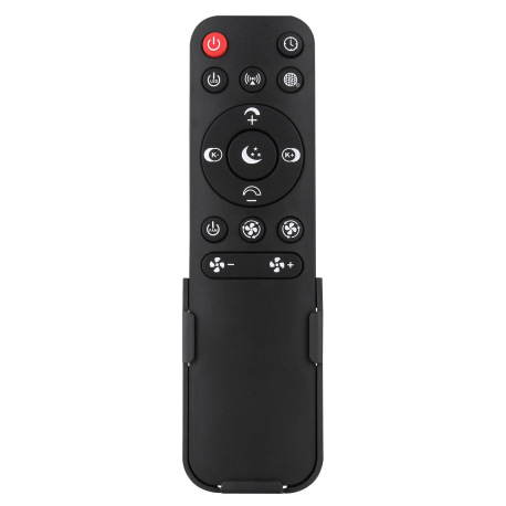 Ventilátor stropný, kov/plast biely/strieborný, akryl,stmievanie,fixácia farieb,noč. svetlo, časovač 8