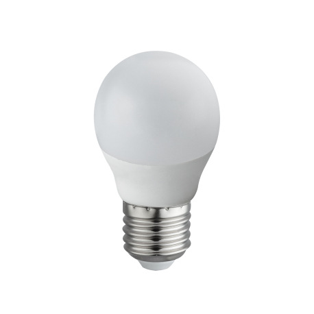 LED žiarovka, plast biely, Ø47, V:88, 1xE27 ILLU 6W 230V, 550lm, 3000K. 2