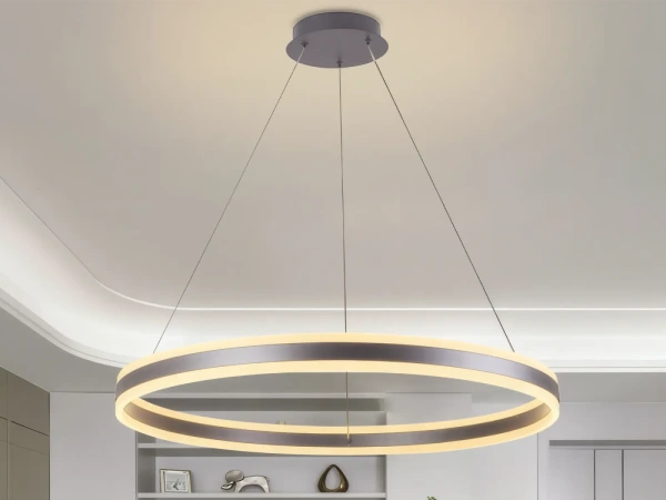 LED závesné svietidlo na lanku + diaľkový ovládač 110W - J4316/S 5