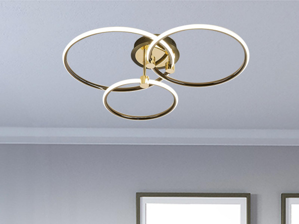 LED stropné svietidlo s diaľkovým ovládačom 64W - TB1301/BG 7