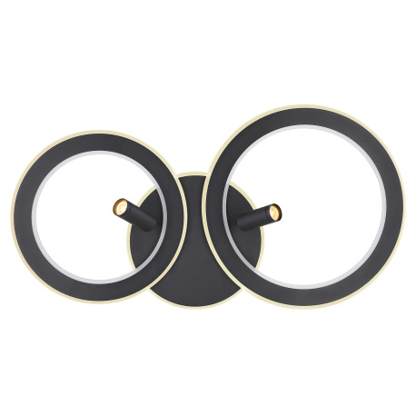 Stropné svietidlo kov čierny matný, akryl opál, stmievateľné, pamäťová funkcia, nočné svetlo, diaľko 3