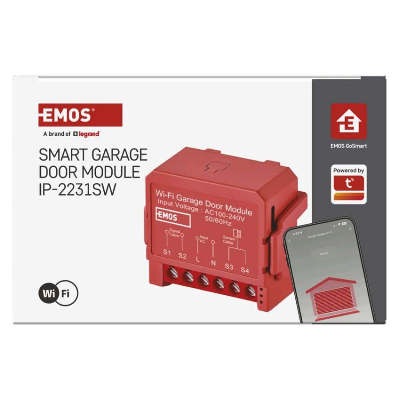 GoSmart modul ovládania garážových dverí IP-2231SW, WiFi 6