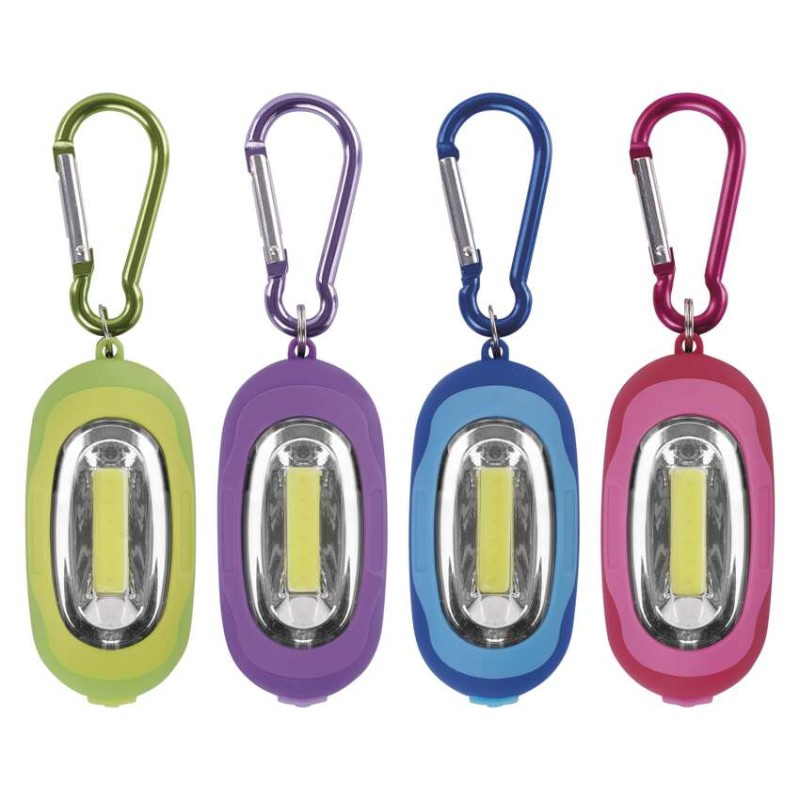 COB LED ručné svietidlo P3887, 30 lm, 2× AAA, 12 ks, display box 1