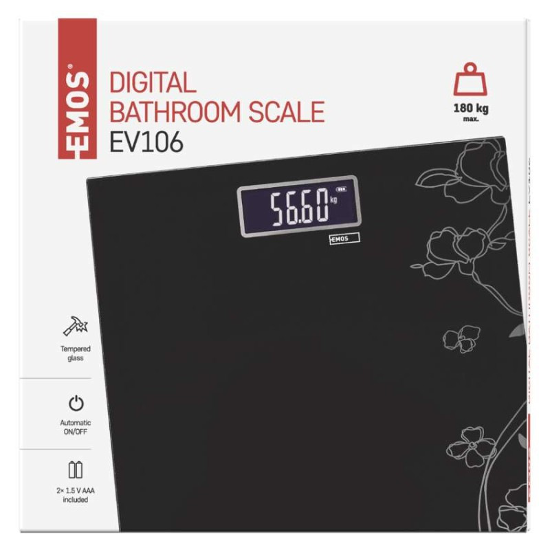 Digitálna osobná váha EV106 9