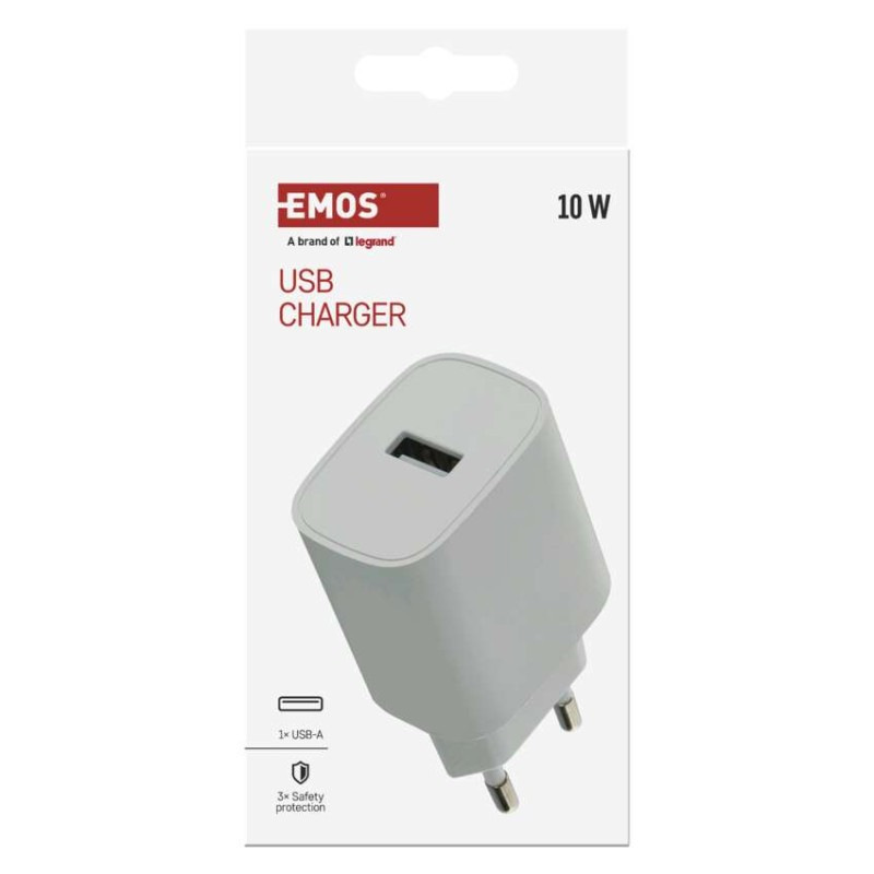 Univerzálny USB adaptér BASIC do siete 10 W max. 6