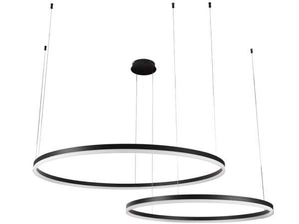 LED visiace svietidlo + diaľkový ovládač 128W - J4383/B 4