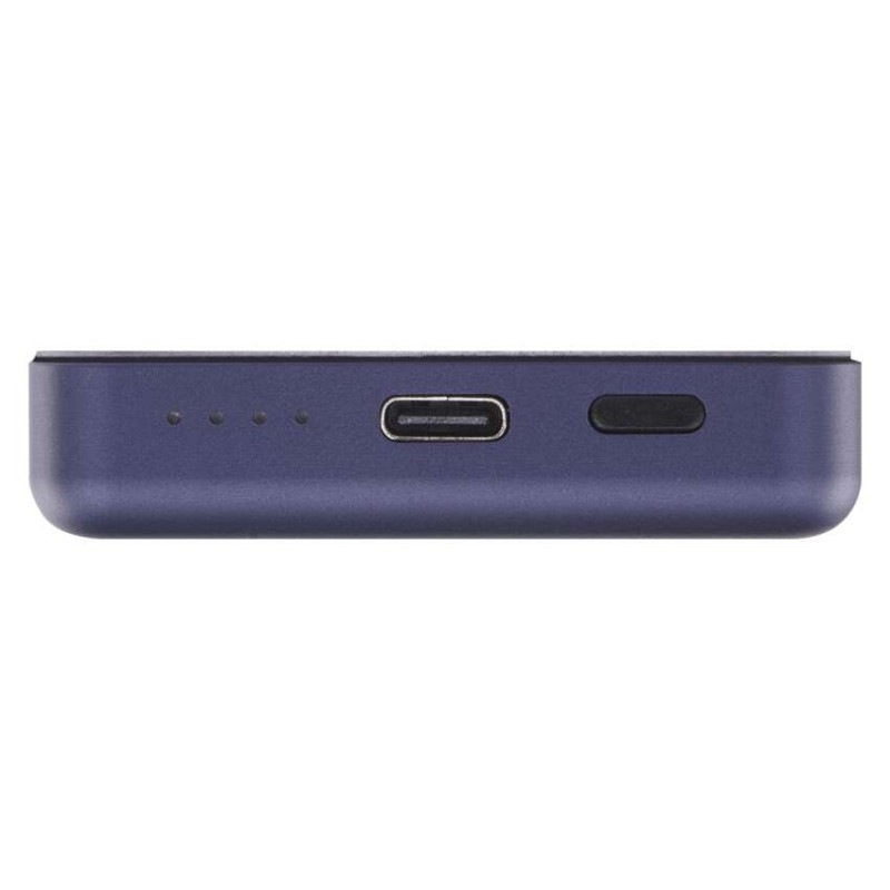 Power bank EMOS WI 522, 5 000 mAh, 20 W+Wireless, modrá 2