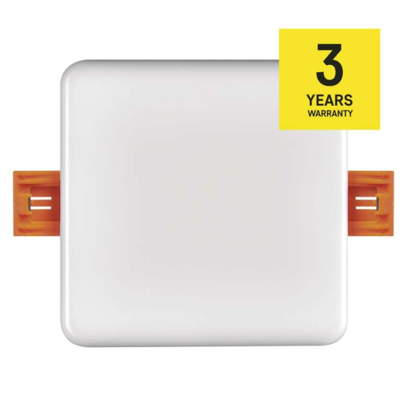 LED panel VIXXO 100×100, štvorcový vstavaný biely,7,5W neutr.b.,IP65 8