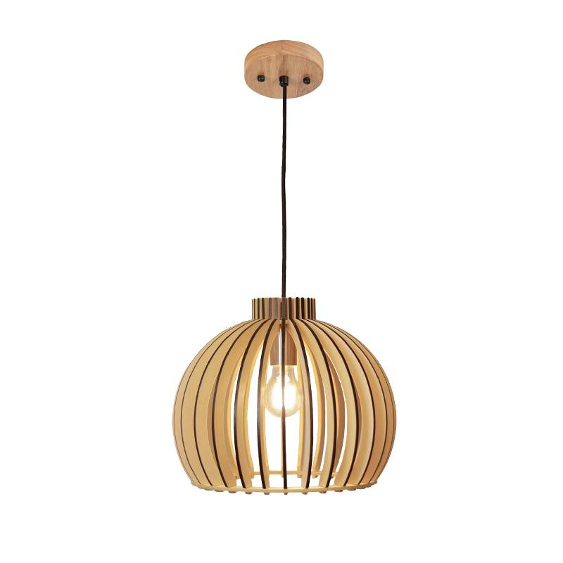 Závesný luster z masívneho dreva E27 / 330 - WRE141 2