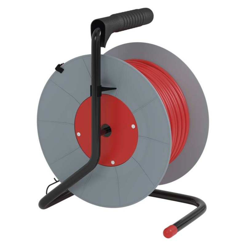 Predlžovací kábel na bubne 20 m / 4 zásuvky / červený / PVC / 230 V / 1 mm2 13