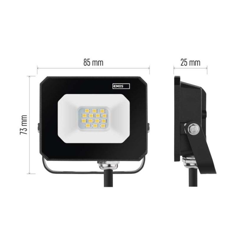 LED reflektor SIMPO 10 W neutrálna biela 4