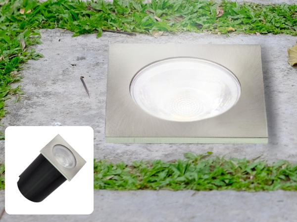 LED vonkajšie podlahové svietidlo 4W / IP67 GL511 / 4000K - LGL524S 4