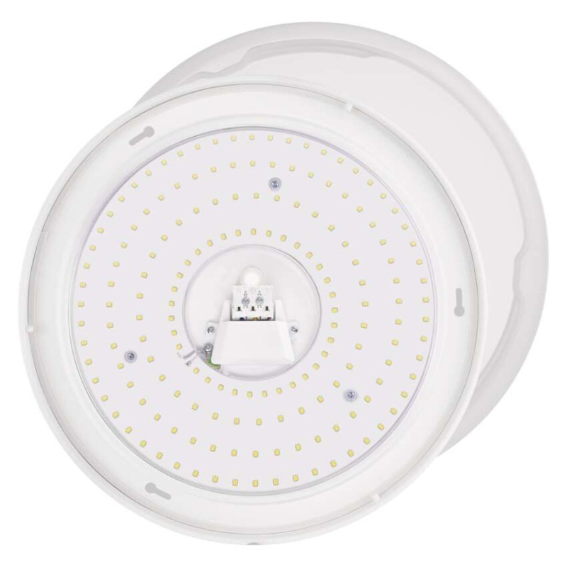 LED stropné svietidlo TIVI, B CLASS, okrúhle biele 12,5W, IP44, Teplá biela 12