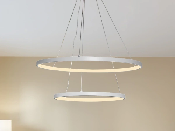 LED visiace svietidlo + diaľkový ovládač 75W - J4307/W 2