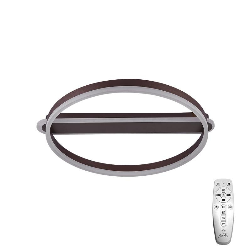 LED stropné svietidlo s diaľkovým ovládačom 60W - J3360/BR 9