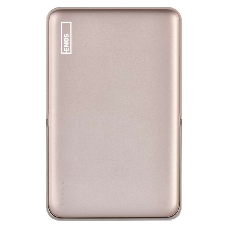 Power bank EMOS WI 1031, 10 000 mAh, 20 W + wireless, ružovo-zlatá 7