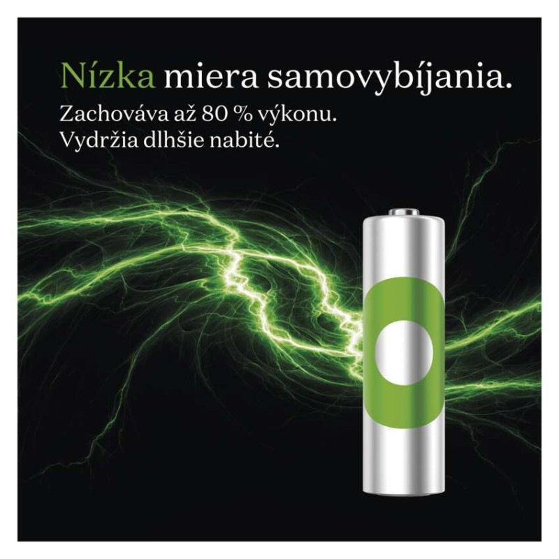 Nabíjacia batéria GP ReCyko 200 (9V) 1 ks 5