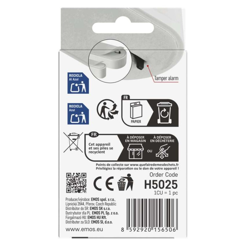 GoSmart bezdrôtový snímač dverí IP-2011Z, ZigBee 5