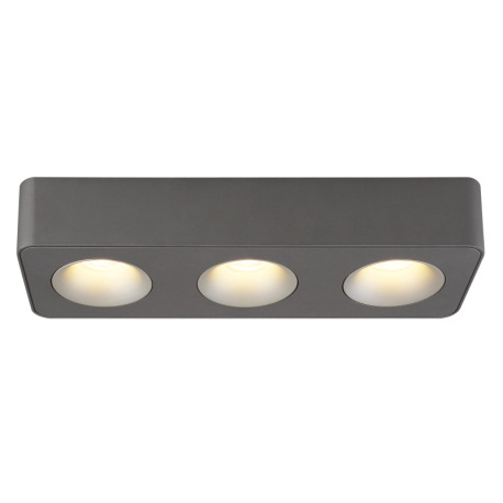 LED reflektor, hliník sivý tmavý, plast sivý, plast číry, DxŠxV: 332x117x55mm, vrátane LED 14W 230V, 11