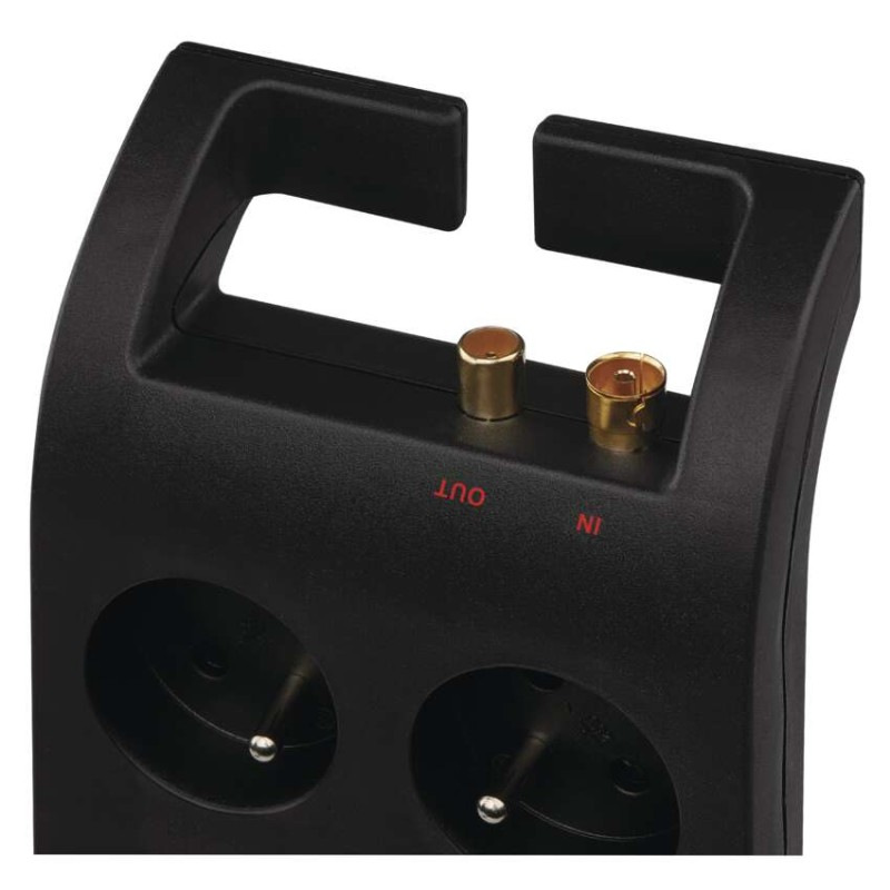 Prepäťová ochrana EMOS – 8 zásuviek, 3m, čierna 5