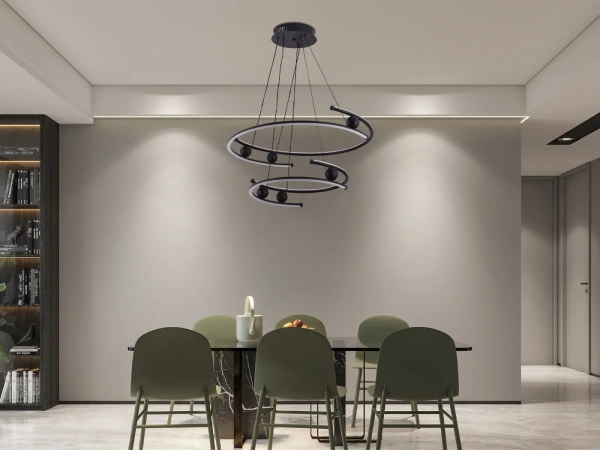 LED závesné svietidlo + diaľkový ovládač 80W - J4346/B 9