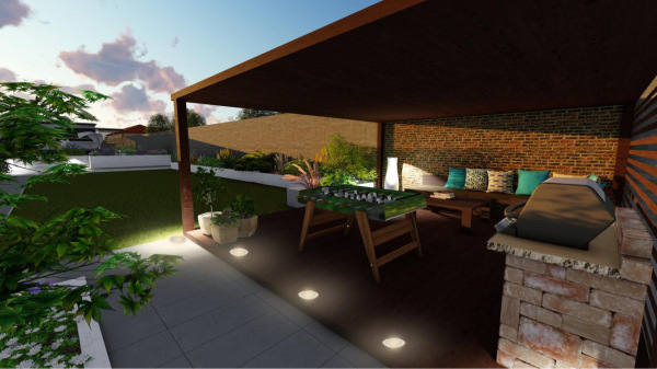 LED vonkajšie podlahové svetlo 1,5W / IP67 FL105 / 2800K - LFL114 4