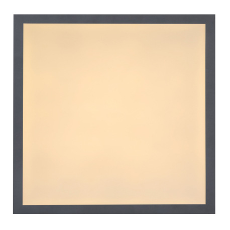 Stropné svietidlo, hliník biely, grafit, akryl opál, DxŠxV: 300x300x60, vrátane 1xLED 12W 230V, 1120 10