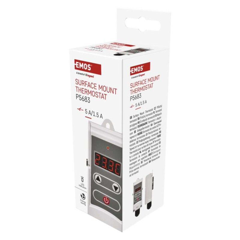 Príložný manuálny termostat P5683 4