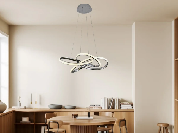 LED visiaca lampa + diaľkový ovládač 65W - J4332/CH 4