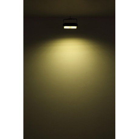 Solárne svietidlo, plast čierny, sklo, vypínač, stmievateľné, USB kábel, na zavesenie, státie alebo 7