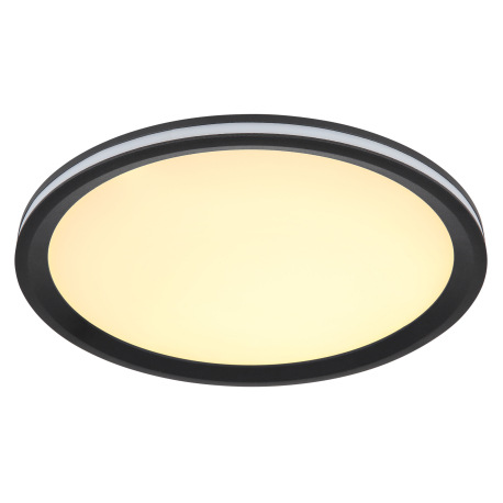 Stropné svietidlo, kov čierny, plast opál, hliník čierny, niekoľko úrovní pomocou nástenného vypínač 12