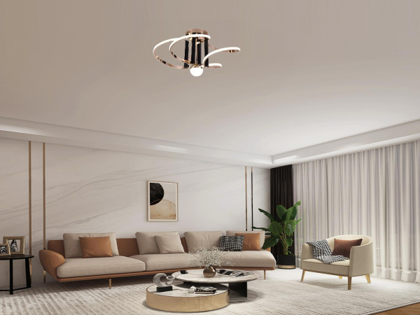 LED stropná lampa + diaľkový ovládač 80W - J3334/GCH 11