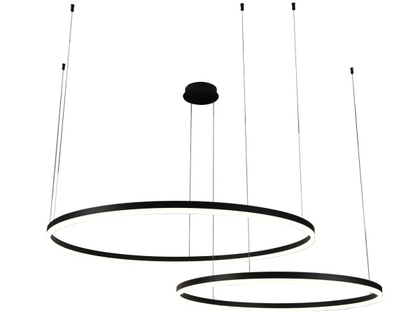 LED visiace svietidlo + diaľkový ovládač 128W - J4383/B 9