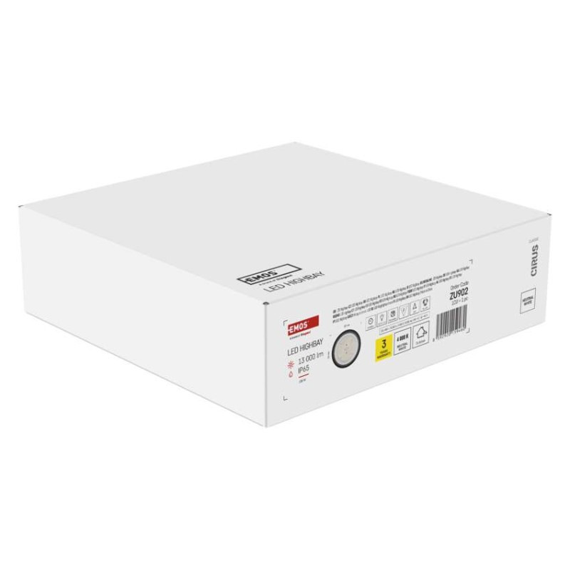 LED priemyselné závesné svietidlo HIGHBAY CIRUS 100W 8
