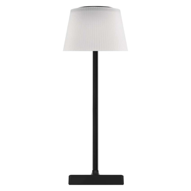 LED stolná lampa KATIE, dobíjacia, čierna 8