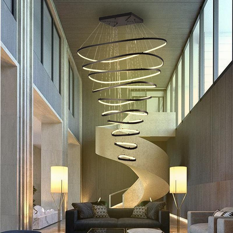 LED závesné svietidlo s diaľkovým ovládačom 370W - J4375/B 6