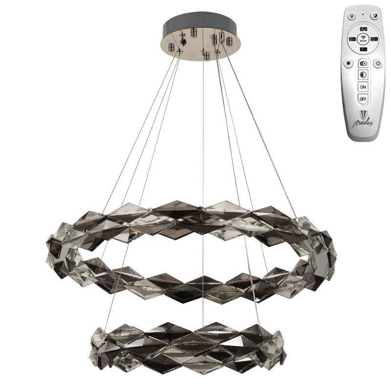 LED visiace svietidlo na lanku + diaľkový ovládač 65W - J6329/CH 3