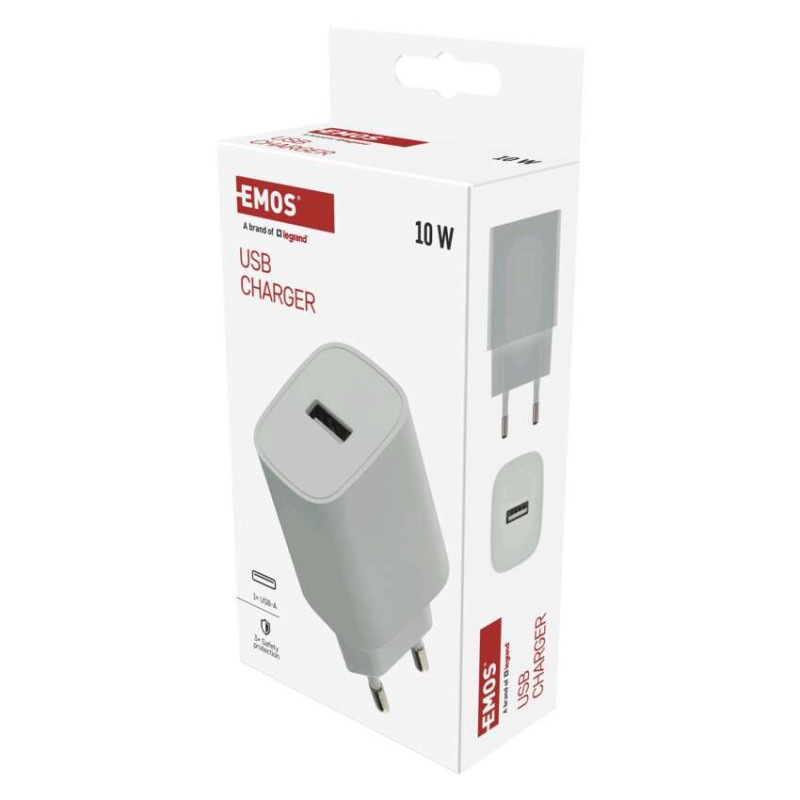 Univerzálny USB adaptér BASIC do siete 10 W max. 8